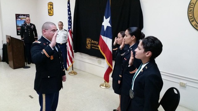 First MG Santoni's Leadership Award is presented