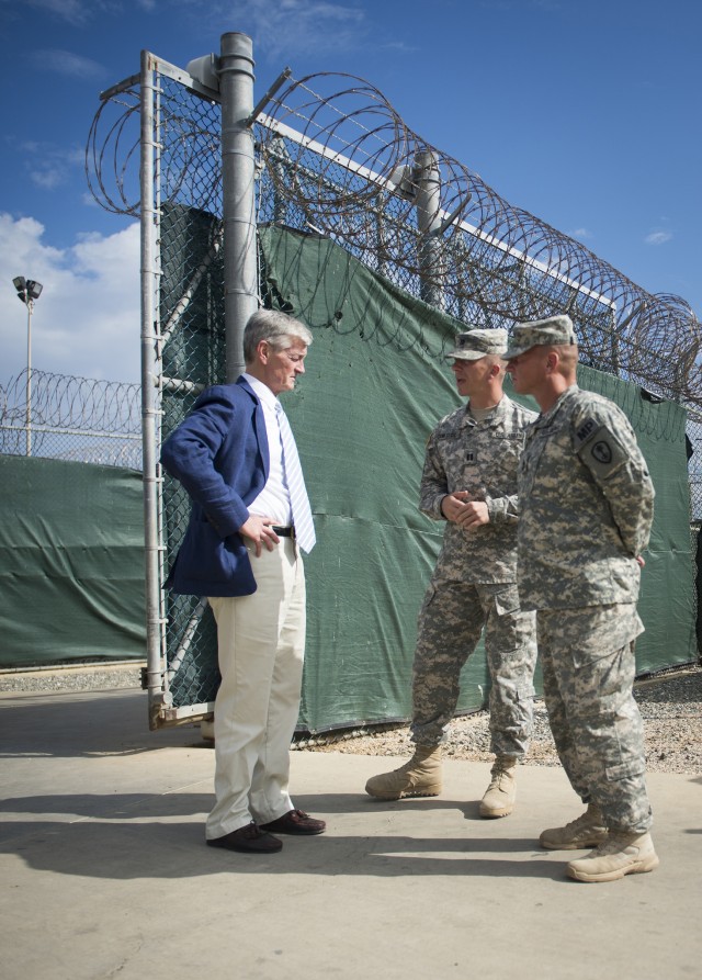 McHugh visits Service members at Joint Task Force Guantanamo