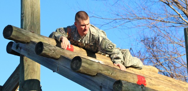 Air Assault, day one, obstacle course