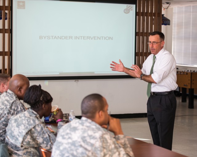 MTC Bliss leaders receive Bystander Intervention