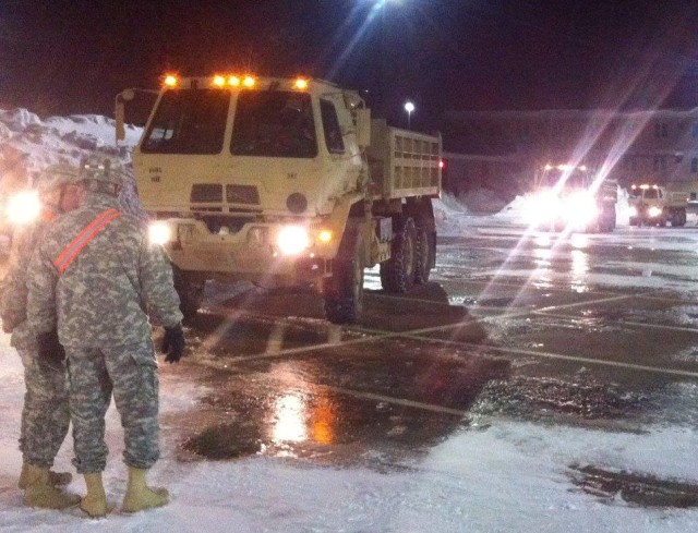 Massachusetts deploys Guard members to clear snow