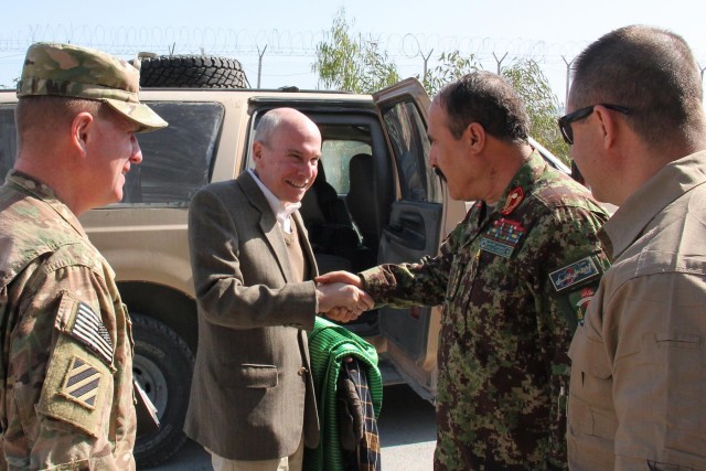 US Ambassador to Afghanistan visits TAAC-E