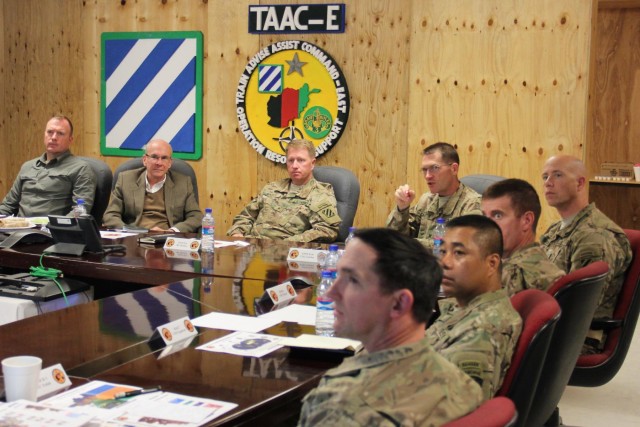 US ambassador to Afghanistan visits TAAC-E