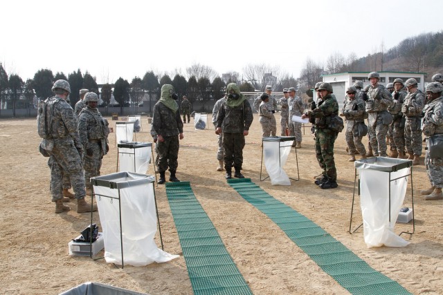 Decontamination exercise