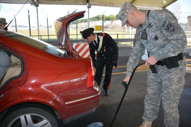 Camp Darby MPs and Italian Carabinieri alliance benefits American Community