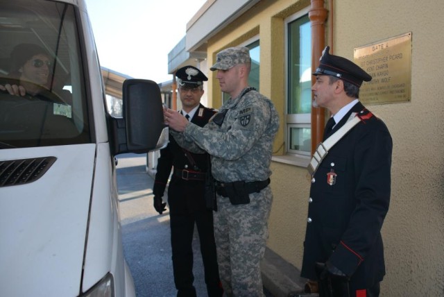 Camp Darby MPs and Italian Carabinieri alliance benefits American military community