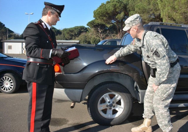Camp Darby MPs and Italian Carabinieri alliance benefits American military community