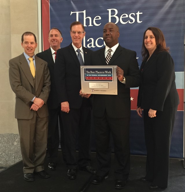 The 2014 Best Places to Work in the Federal Government Award Presentation.