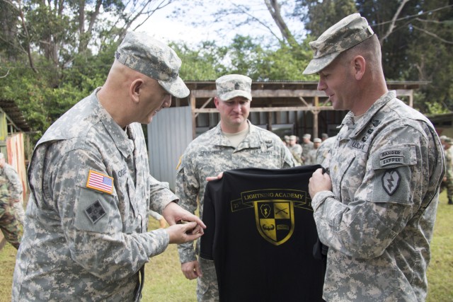 Army Chief of Staff visits Jungle Operations Training Center