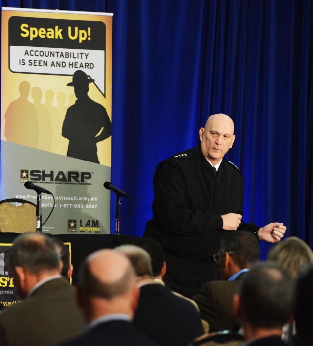 Odierno: Dialogue at platoon level key to preventing sexual assaults