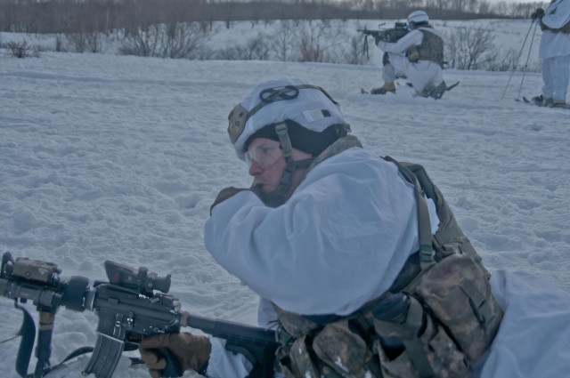 Japan, US armies train together during Exercise North Wind 2015