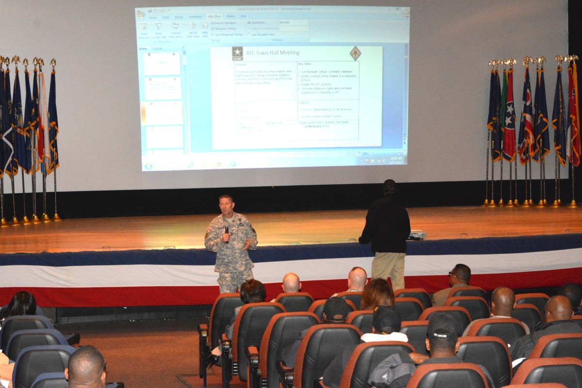 Fort Jackson town hall addresses RIF cuts Article The United States