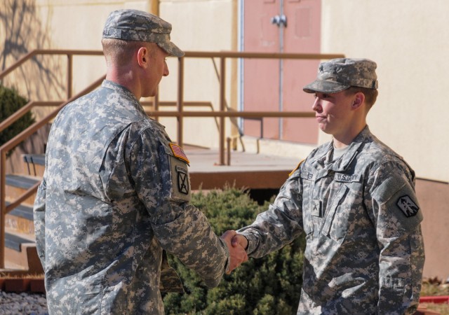 Female Soldier makes launcher chief history