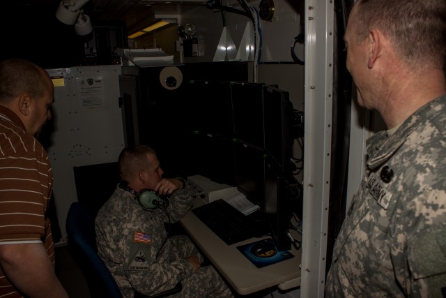 Advanced Gunnery Training Simulator Computer Work