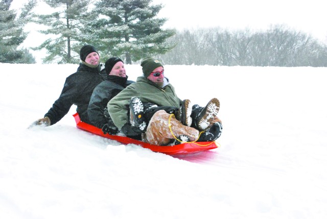 Snowstorm blankets Fort Campbell: Mission essential personnel prove critical to operations