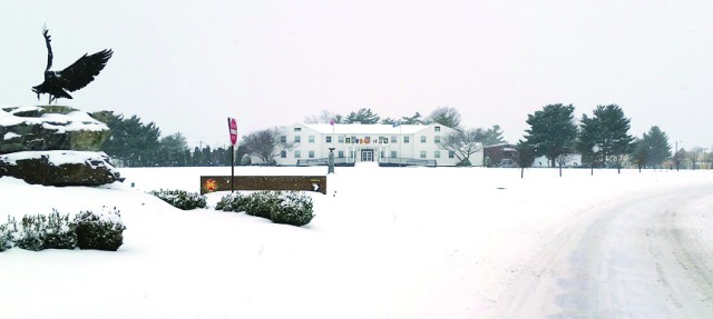 Snowstorm blankets Fort Campbell: Mission essential personnel prove critical to operations