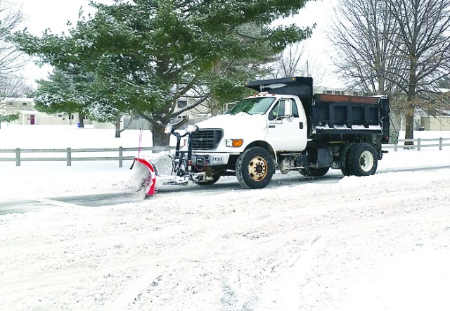 Snowstorm blankets Fort Campbell: Mission essential personnel prove critical to operations