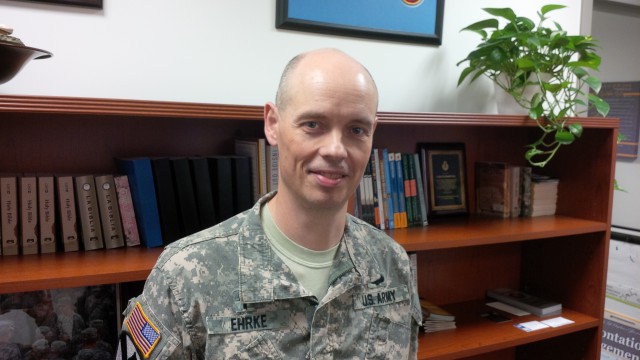 Chaplain (Major) Donald Ehrke