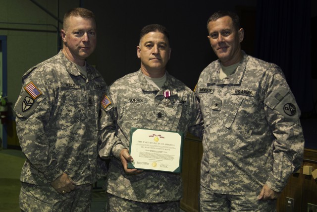 Command Sgt. Maj. Norris earns 80th Training Command Salley Award