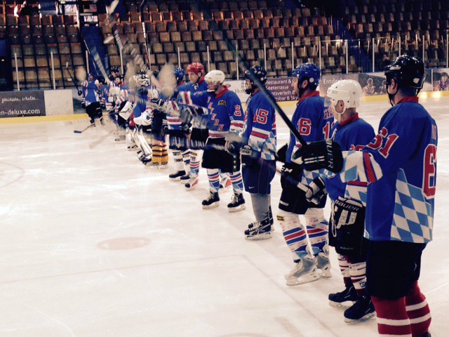 Pre-game salute