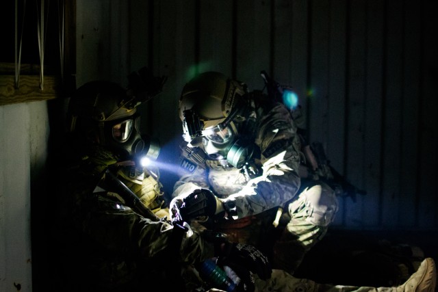 Special Forces Soldiers Assault Mock Outpost, Conduct Sensitive Site Exploitation