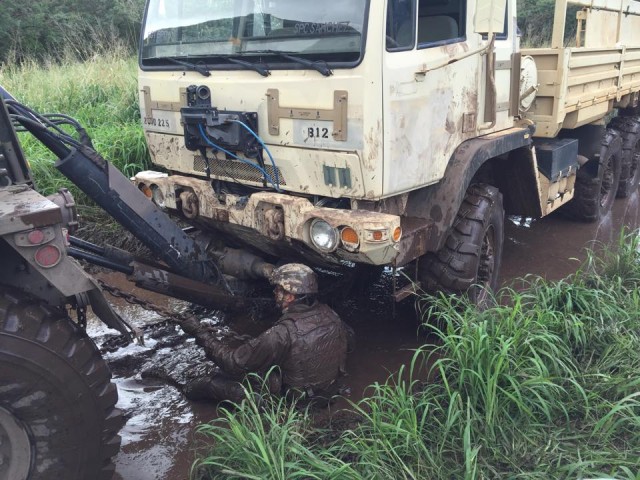 225th BSB Soldiers take part in Operation Red Ball