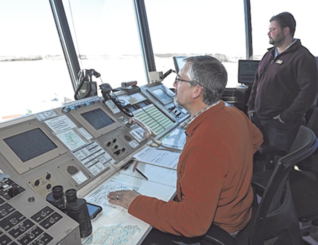 Tower provides bird's-eye view for 'air traffic cops' of the sky