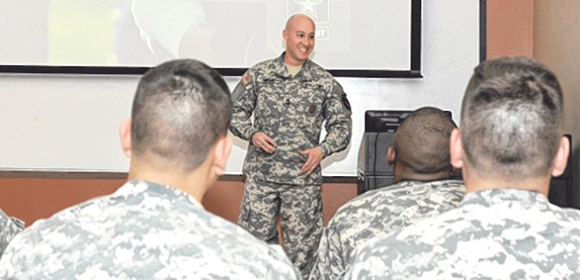 Post prime recruiting installation for Old Guard