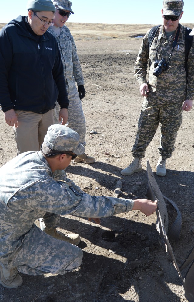 Fort Carson explosive ordinance disposal company shows tricks of improvised explosive device trade