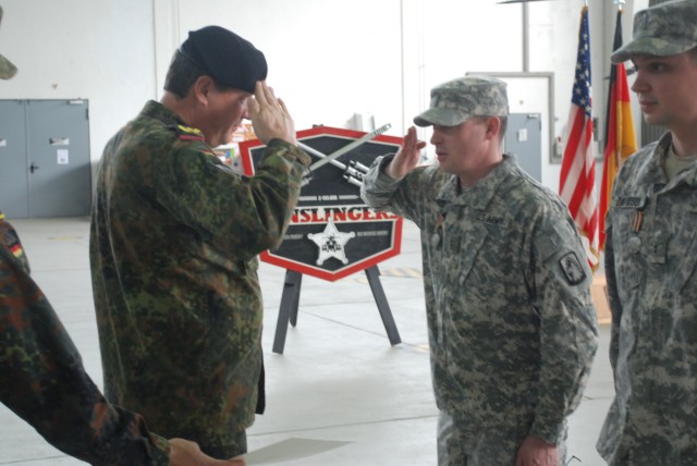 Griffin Soldiers Recognized by USAREUR Chief for Emergency Flood Relief Efforts