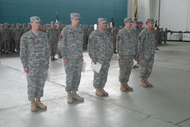 Griffin Soldiers Recognized by USAREUR Chief for Emergency Flood Relief Efforts