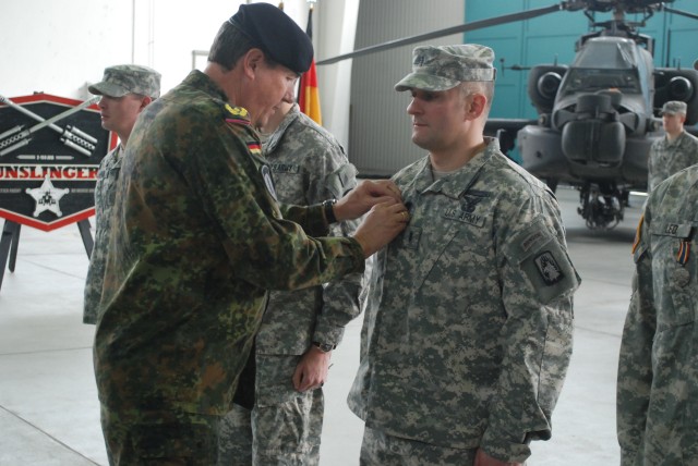 Griffin Soldiers Recognized by USAREUR Chief for Emergency Flood Relief Efforts