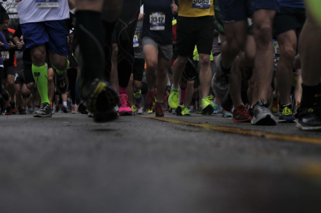 Running feet