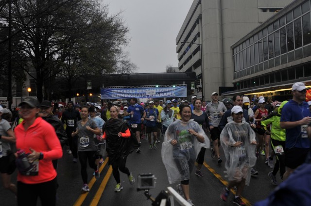 Runners beginning