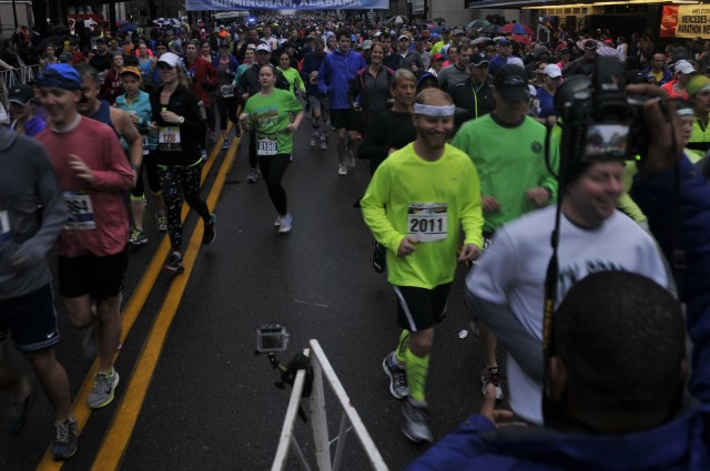 Runners high angle