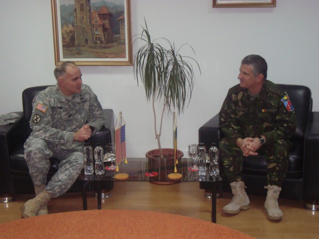 Army Europe Inspector General, Romanian counterparts meet, discuss alliance