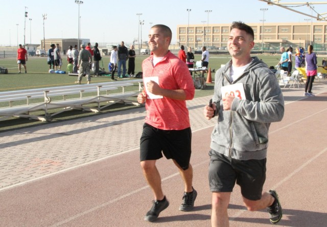 Army Marathon shadowed in Kuwait