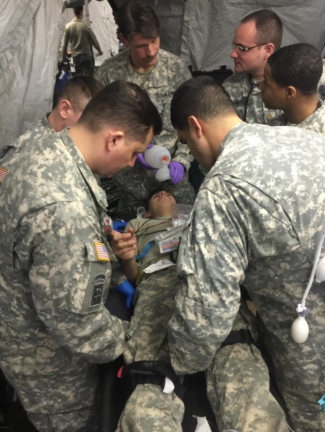 Forward surgical team prepares for rapid response deployment