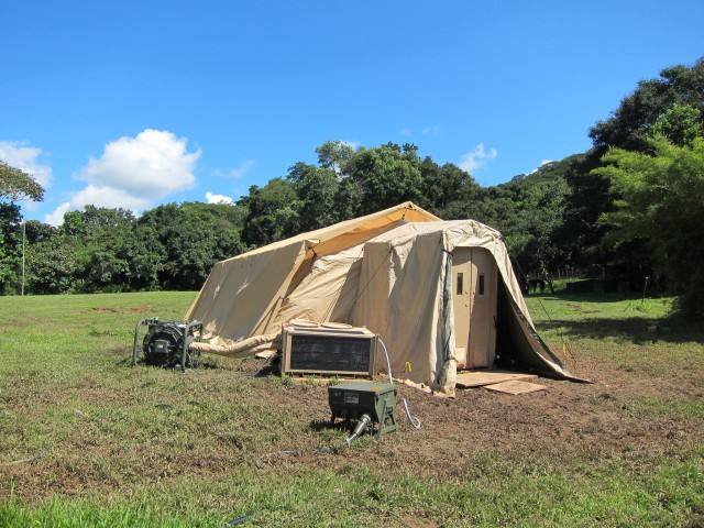 U.S. Army Yuma Proving Ground tests JECP tent in multiple natural environments