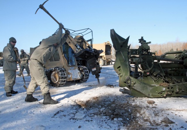 Michigan National Guard exercises proficiency during sub-zero cold weather training