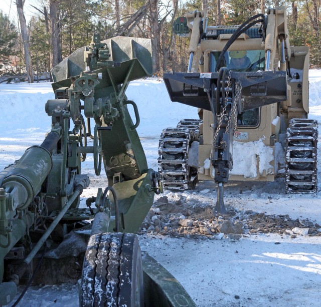 Michigan National Guard exercises proficiency during sub-zero cold weather training