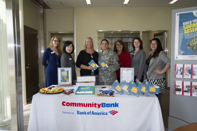 Military Save Week; bank kicks-off campaign with a ceremony