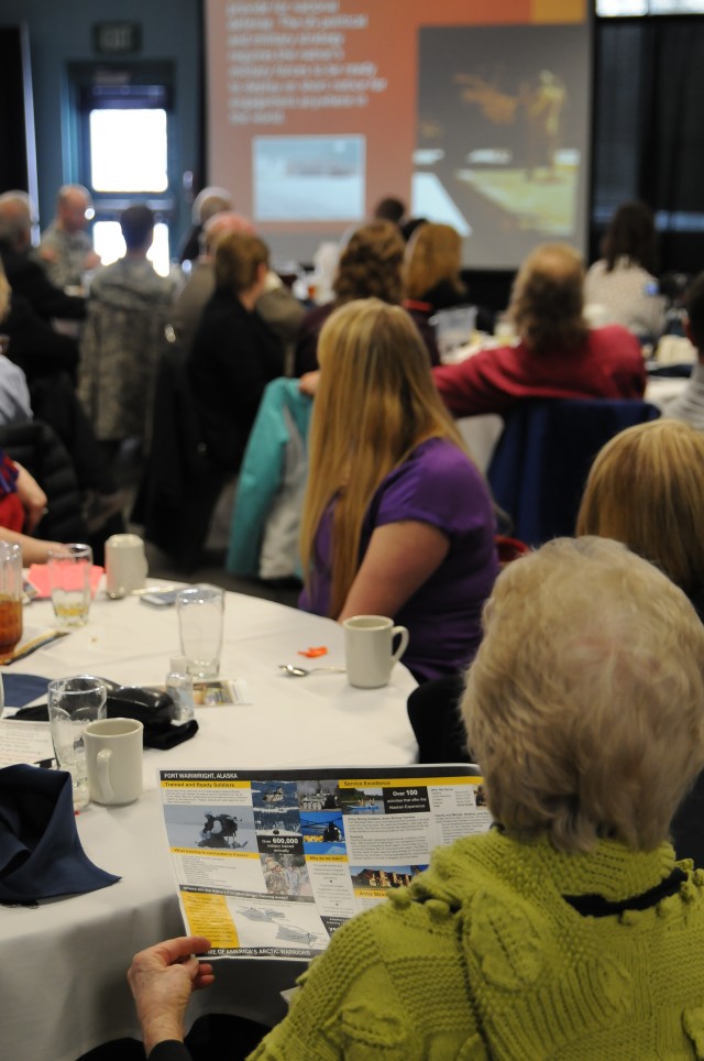 The golden heart of Fairbanks shines bright on Fort Wainwright