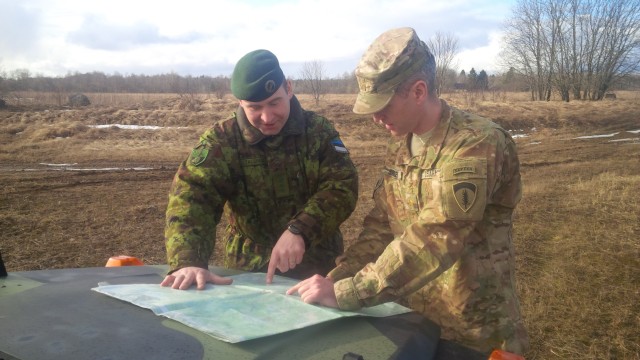 Engineer Division conducts technical site survey in Estonia