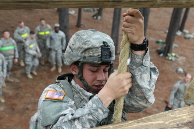 Company D, 2-30 INF goes after the Mountain Athletic Warrior pendent ...