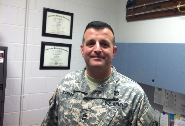 Master Sgt. Thomas, MEDCOM IG NCO of the Year