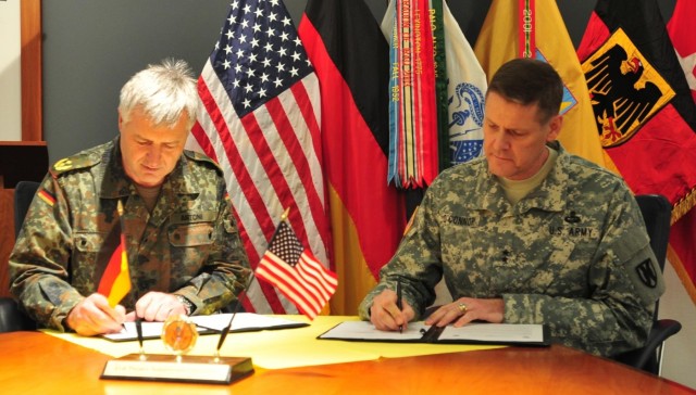 US, German logistics commands renew partnership