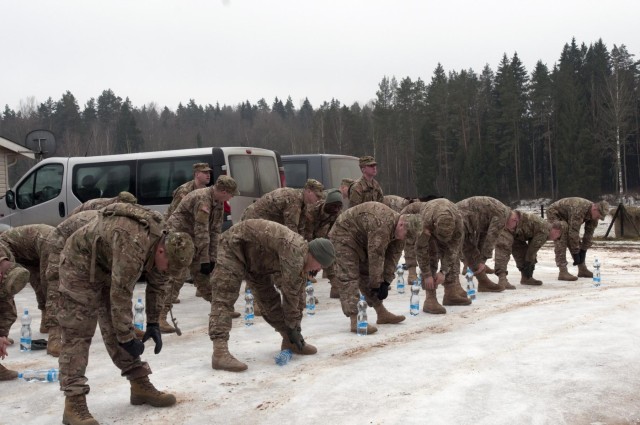 2d Cavalry Regiment Troopers aid Latvian youth camp