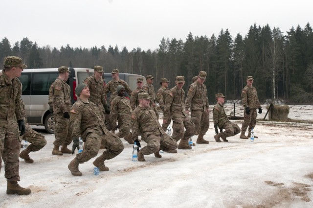 2d Cavalry Regiment Troopers aid Latvian youth camp