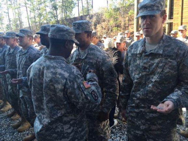 From fife to flight; first fifer pins on air assault badge